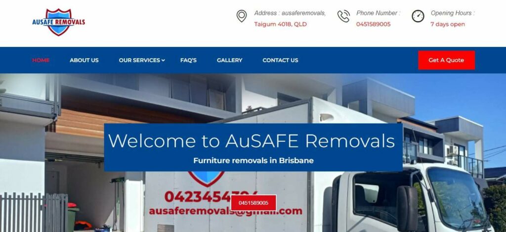 AuSAFE Removals' Homepage