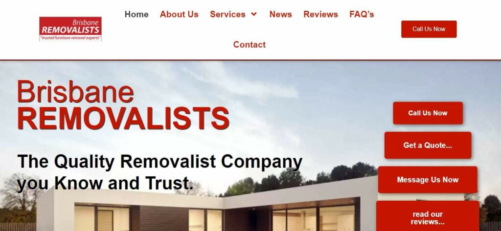 Brisbane Removalists' Homepage