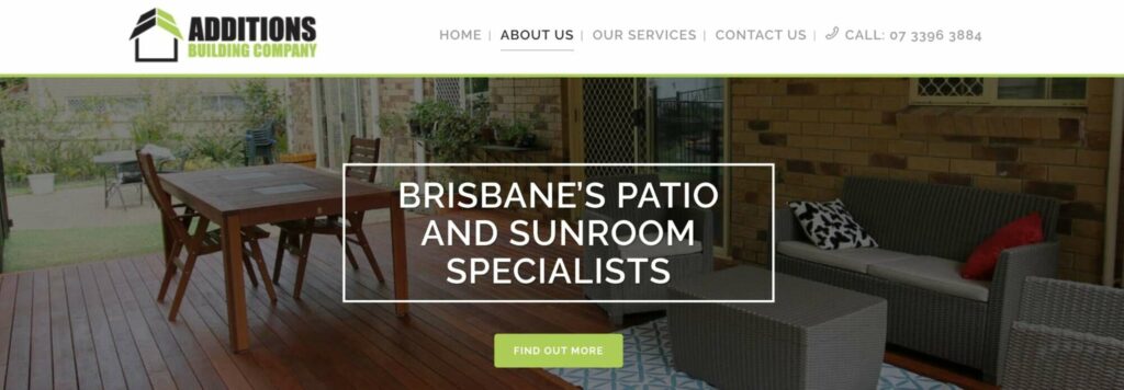 Additions Building Company Homepage