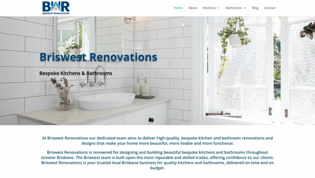 BrisWest Renovations Homepage