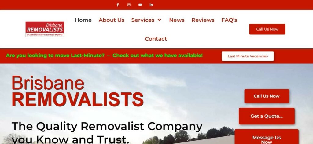 Brisbane Removalists Homepage
