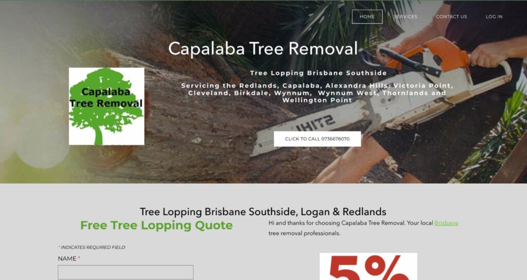 Capalaba Tree Removal Homepage