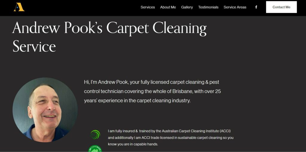 Andrew Pook’s Carpet Cleaning Service