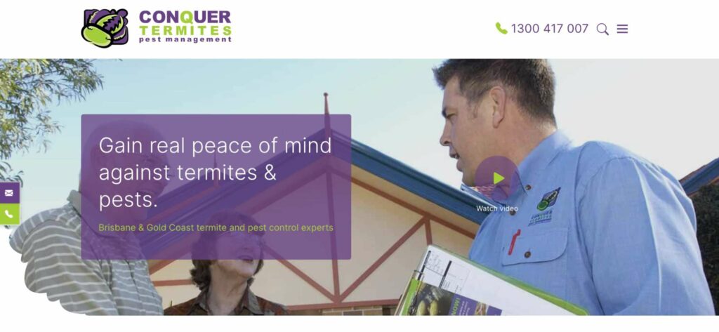 Conquer Termites Pest Management Homepage