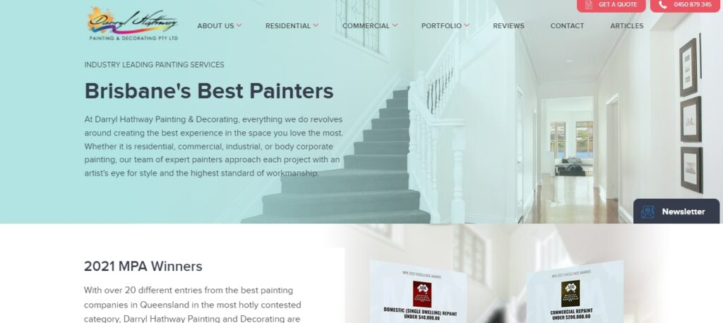 Darryl Hathway Painting & Decorating Homepage