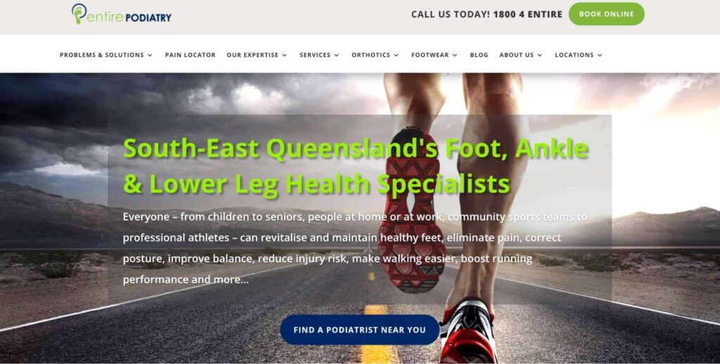 Entire Podiatry Homepage