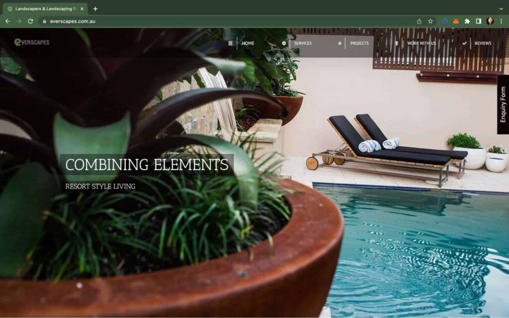 Everscapes Landscaping Homepage