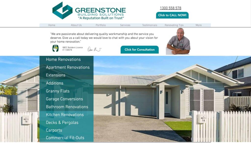 Greenstone Building Solutions Homepage