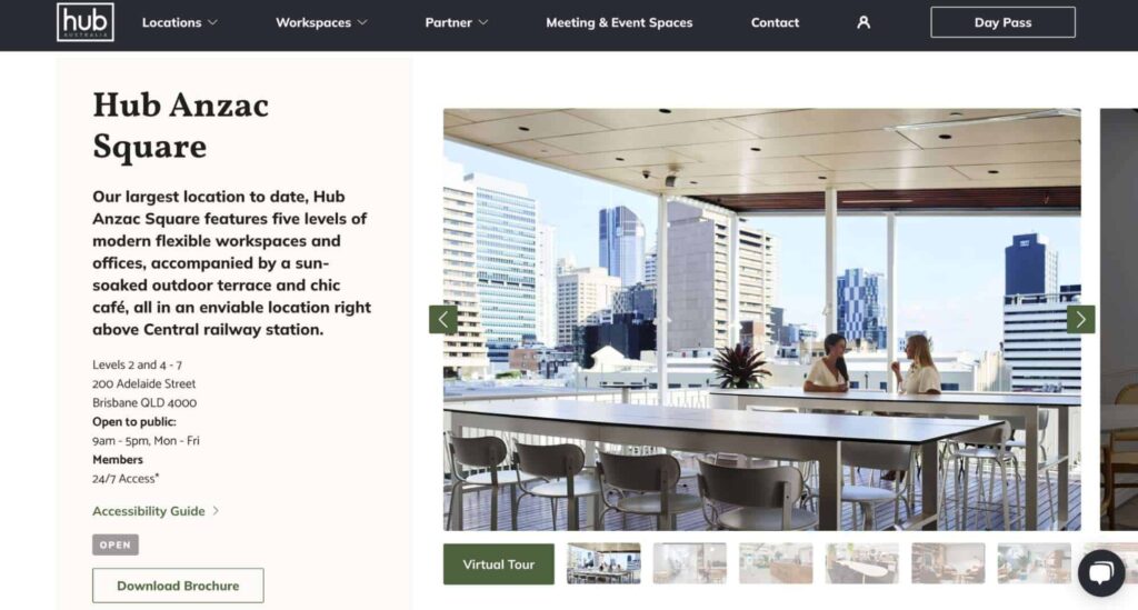 Hub Australia Homepage