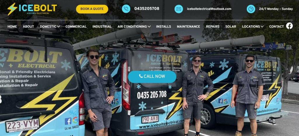 Icebolt Electrical Homepage