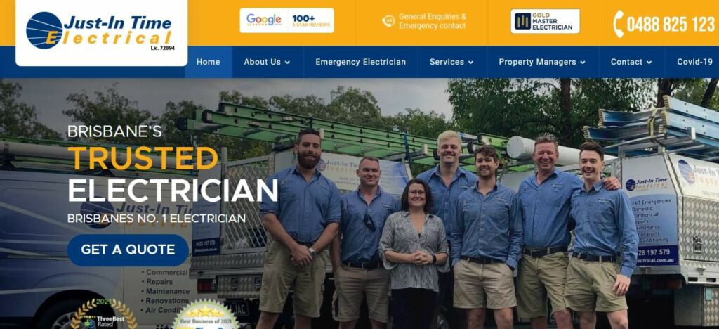 Just-In Time Electrical Homepage