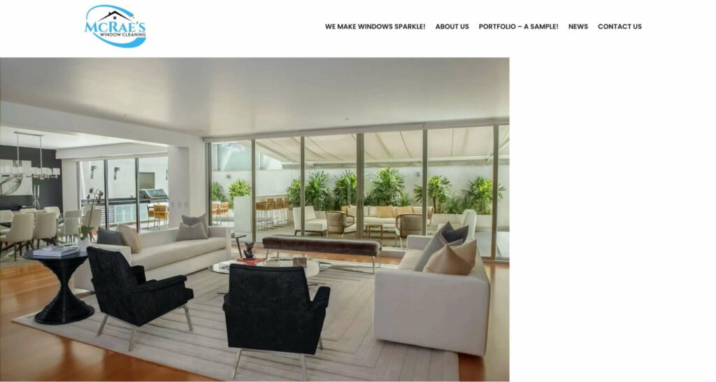 McRae’s Window Cleaning Homepage