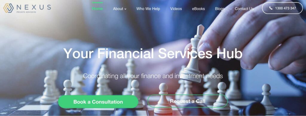 Nexus Private Wealth Management Homepage