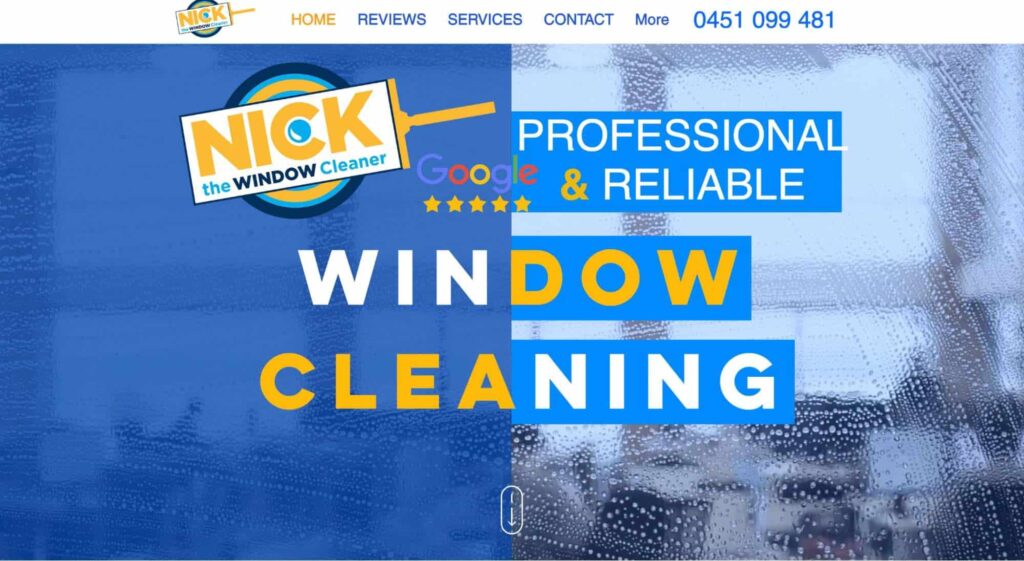 Nick The Window Cleaner Homepage