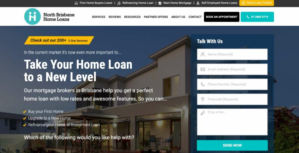 North Brisbane Home Loans Homepage