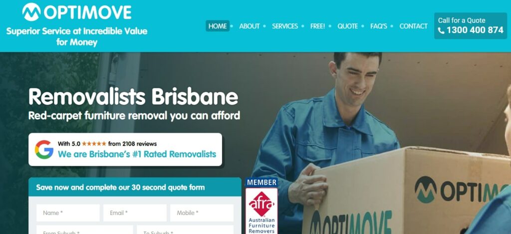 Optimove Homepage