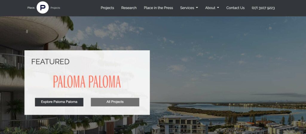 Place Projects Homepage
