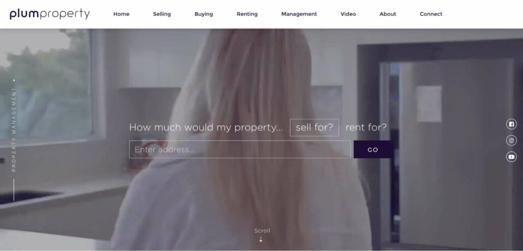 Plum Property Homepage