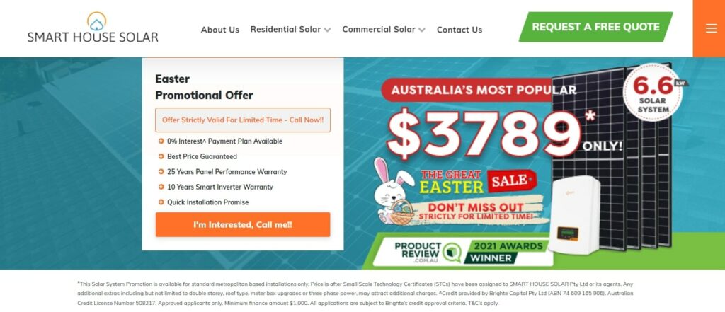 Smart House Solar Homepage