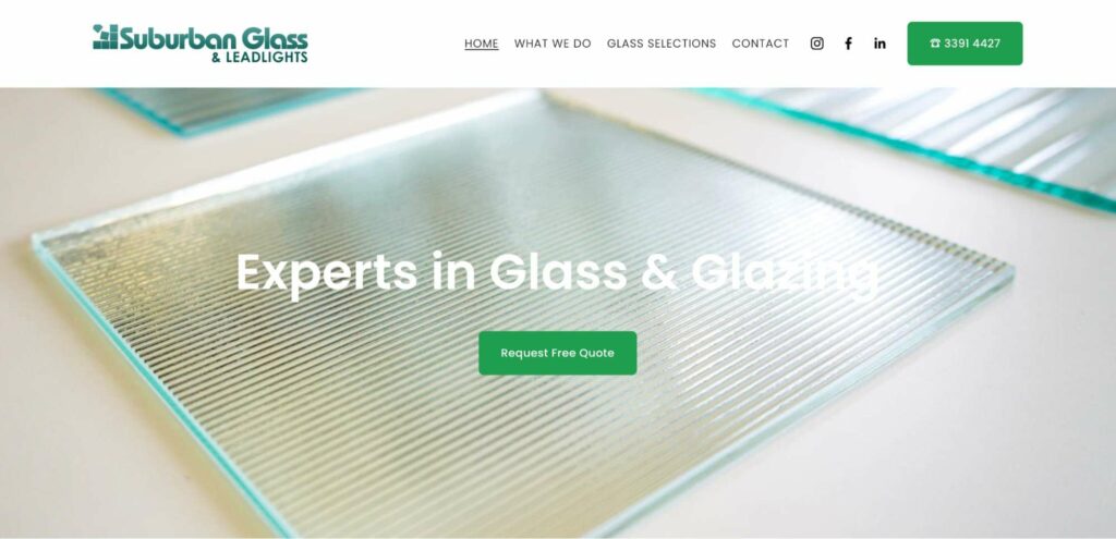 Suburban Glass & Leadlights Homepage