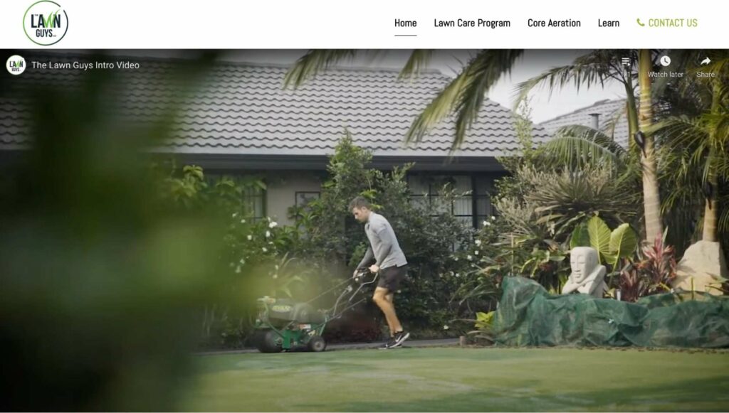 The Lawn Guys Homepage