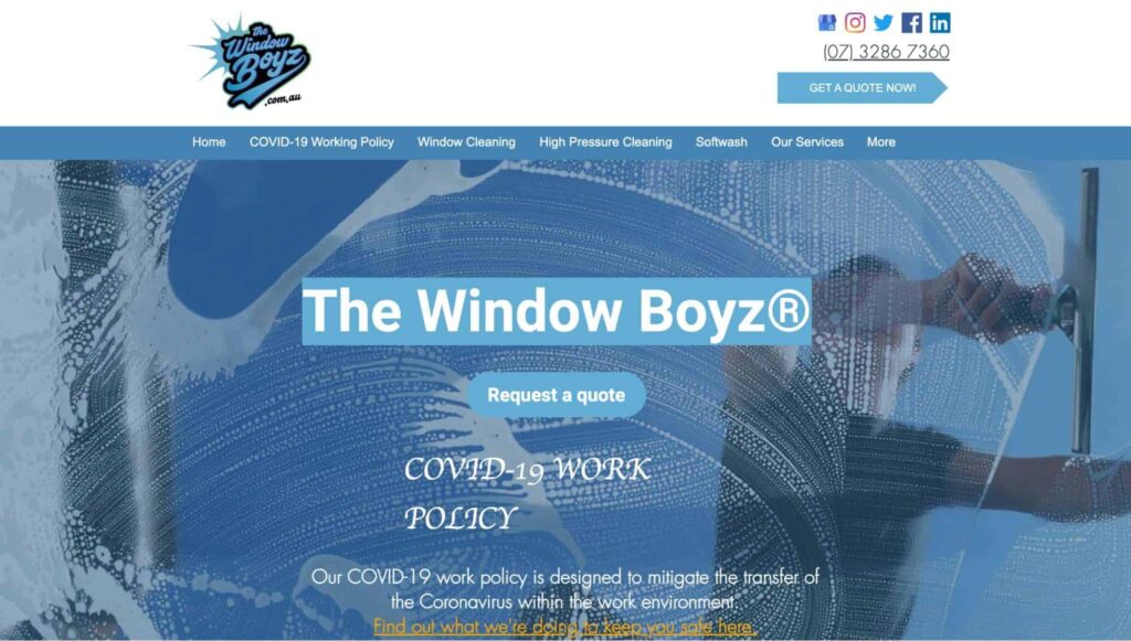The Window Boyz Homepage
