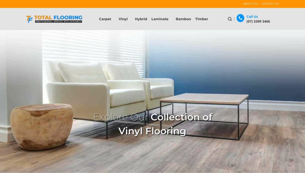 Total Flooring Homepage