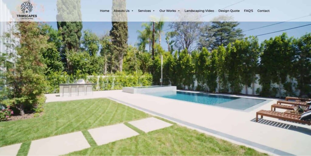 Trimscapes Landscaping Homepage