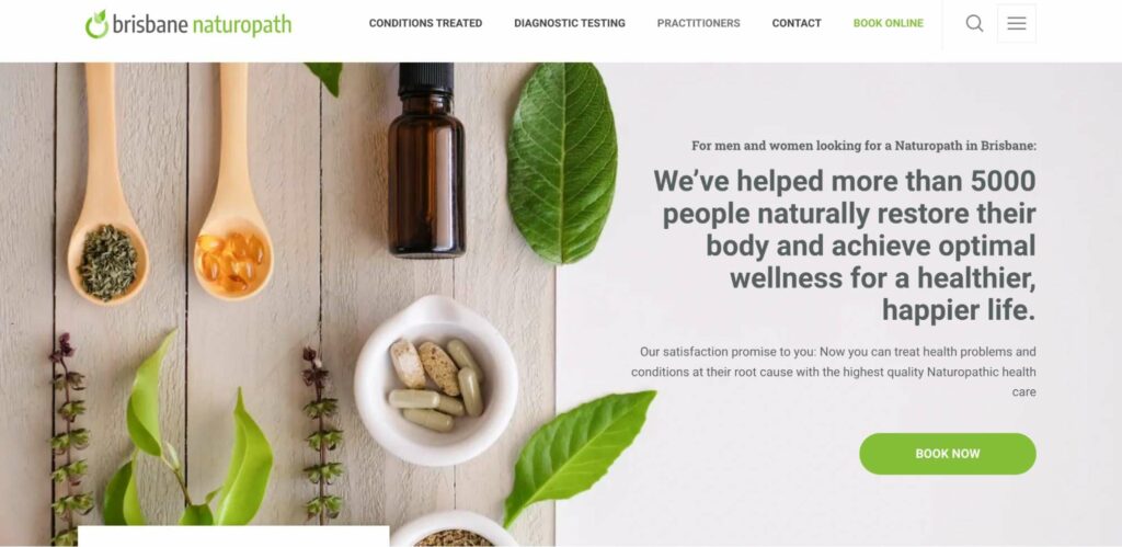 Brisbane Naturopath Homepage