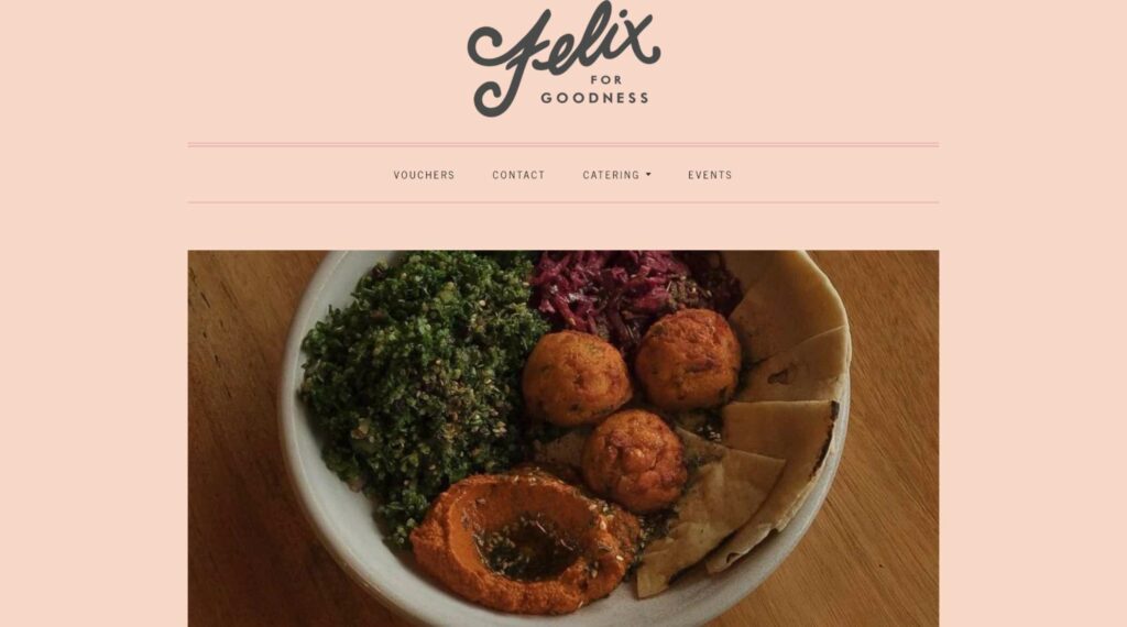 Felix for Goodness Homepage