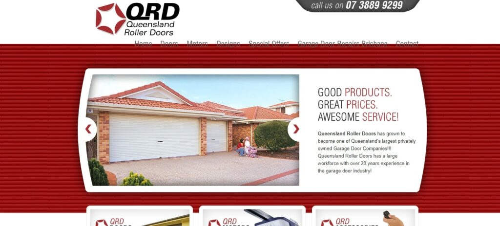 Queensland Roller Doors Homepage
