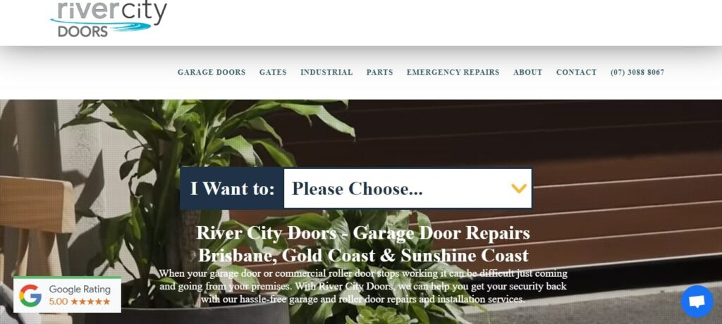 River City Doors Homepage