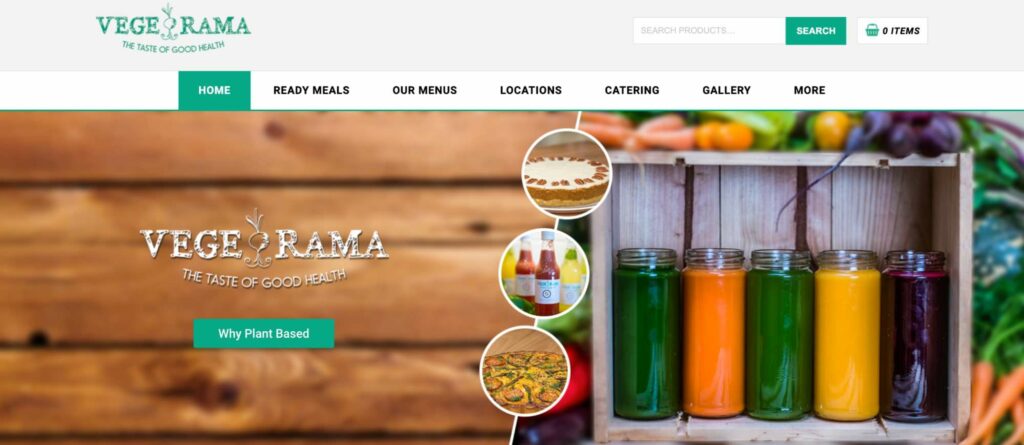 Vege Rama Homepage