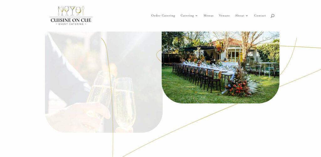Cuisine on Cue Homepage