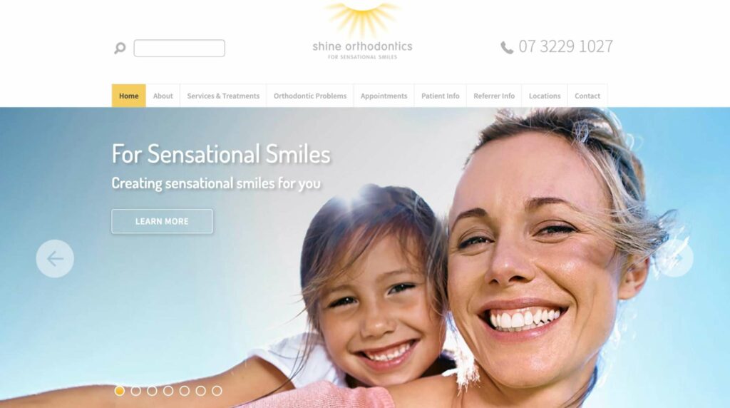 Dr. Bruce Trusler from Shine Orthodontics Homepage