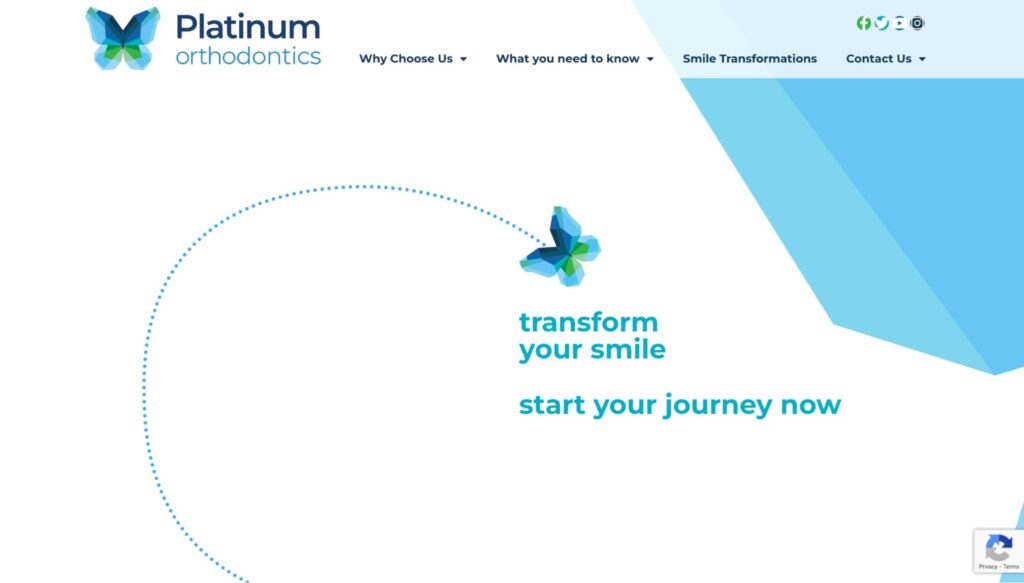 Dr. Gavin Lenz from Platinum Orthodontics Homepage