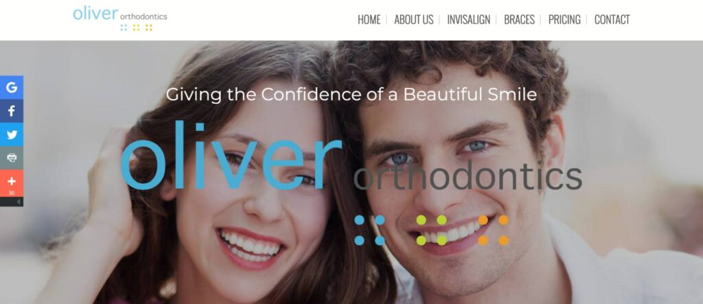 Dr. Tom Oliver from Oliver Orthodontics Homepage