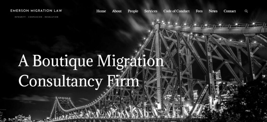 Emerson Migration Law Homepage