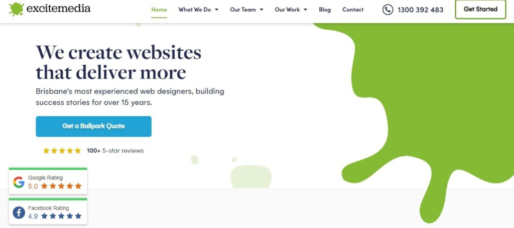 Excite Media Homepage