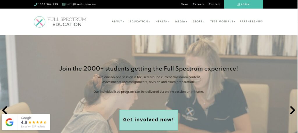 Full Spectrum Education Homepage