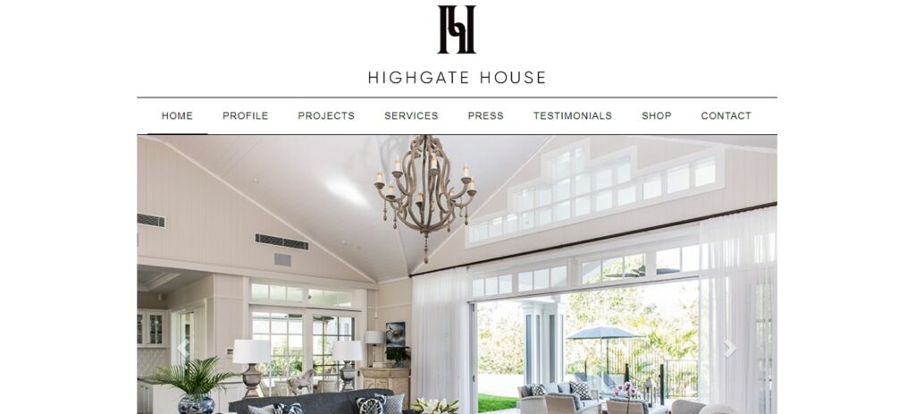 Highgate House Homepage