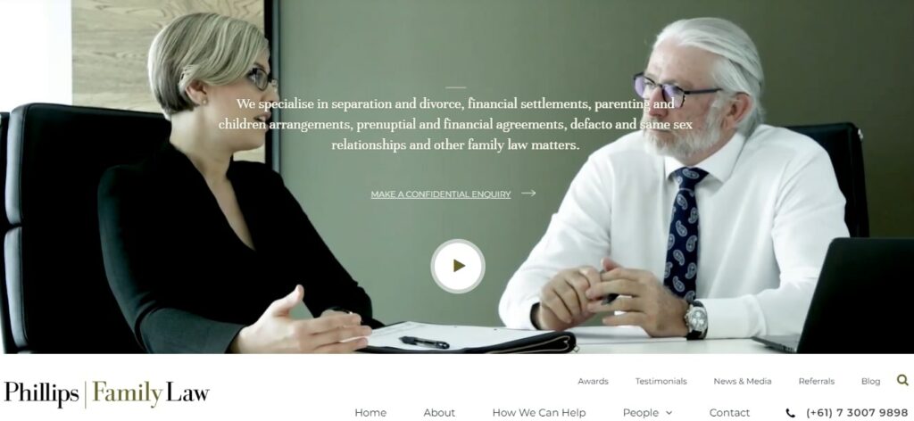 Phillips Family Law Homepage