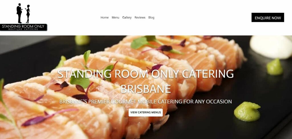 Standing Room Only Catering Brisbane Homepage