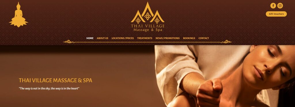 Thai Village Massage and Spa Brisbane Homepage