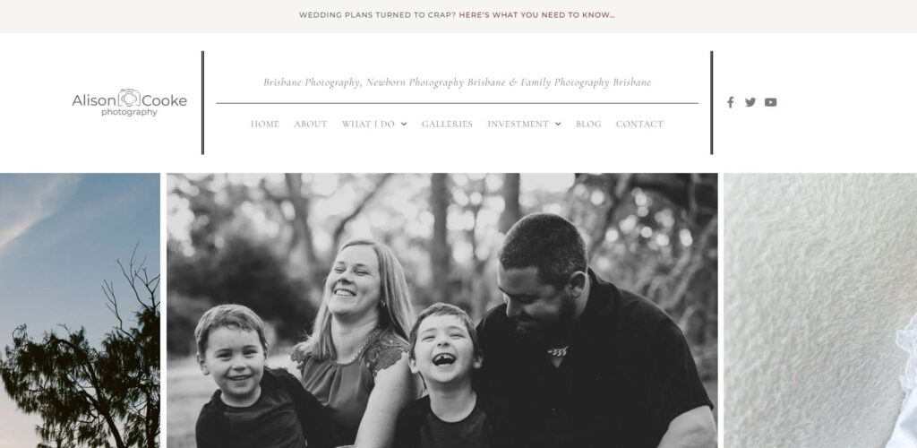 Alison Cooke Photography Homepage