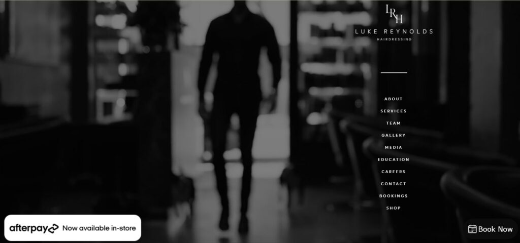 Luke Reynolds Hairdressing Homepage