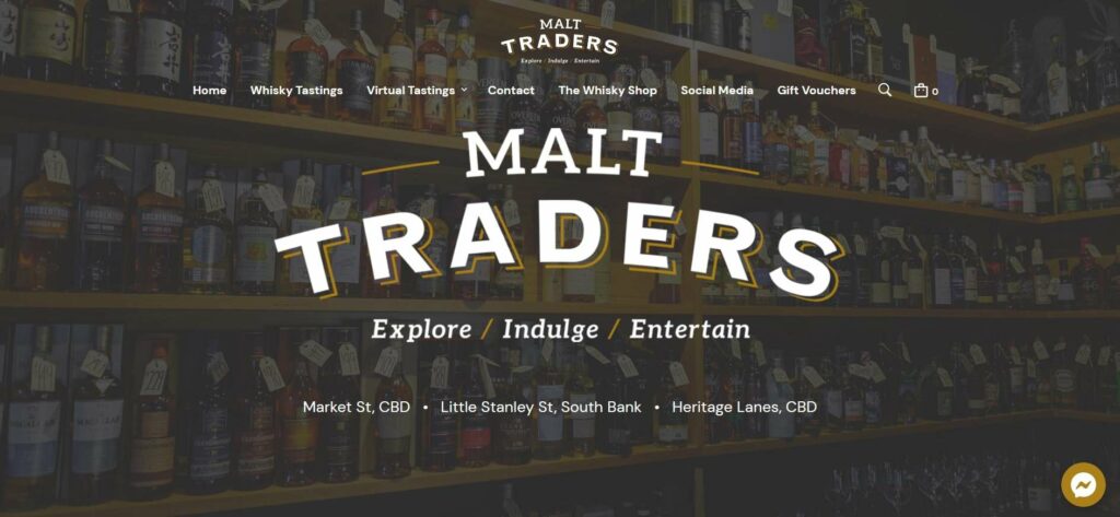 Malt Traders South Bank Homepage