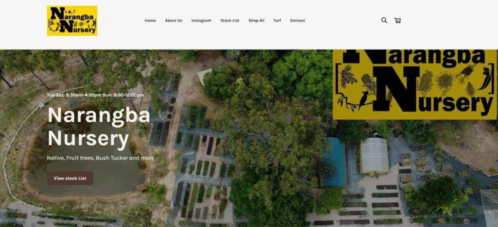 Narangba Nursery Homepage