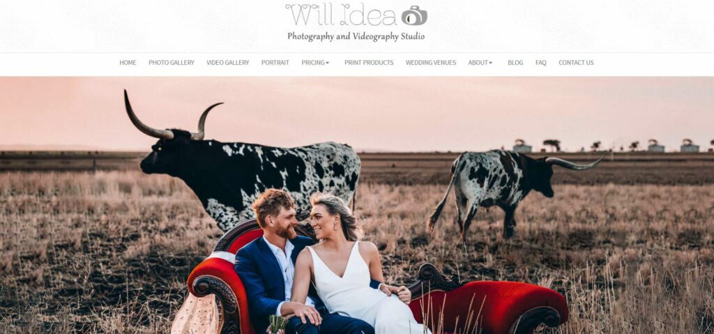Willidea Photography and Videography Studio Homepage