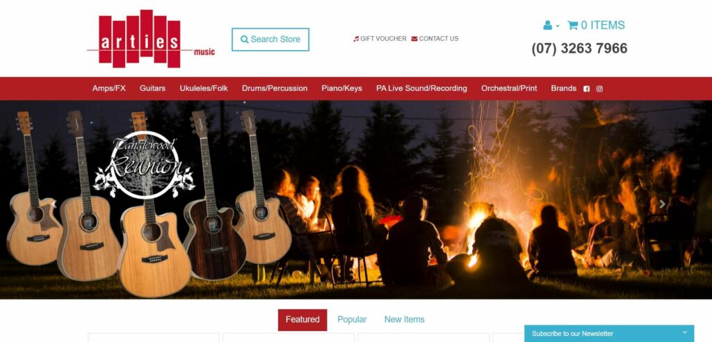 Arties Music Aspley